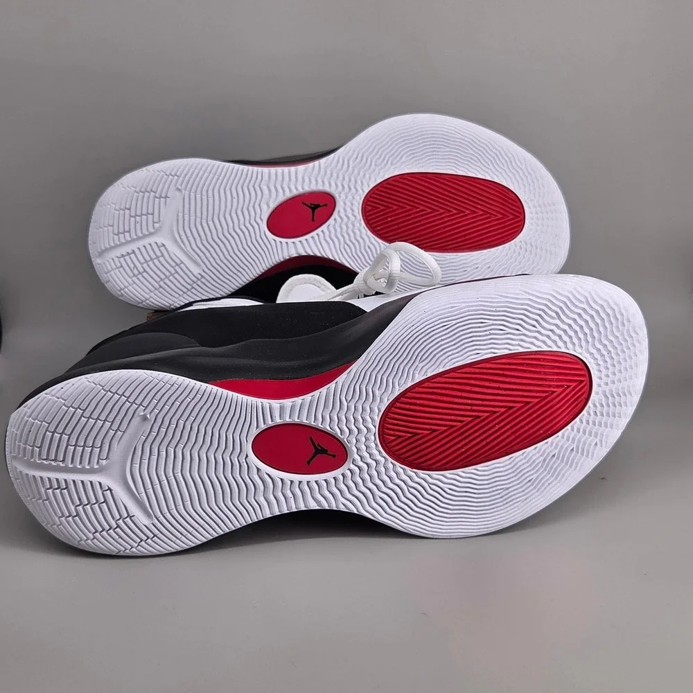 Nike Air Jordan Zoom Separate Basketball Shoes Mens 12 Black White Red Jumpman